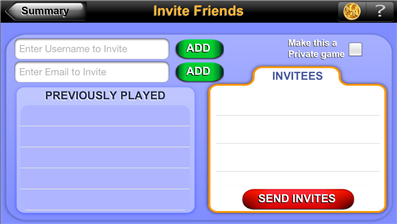 NameNuts Invite Friends screen